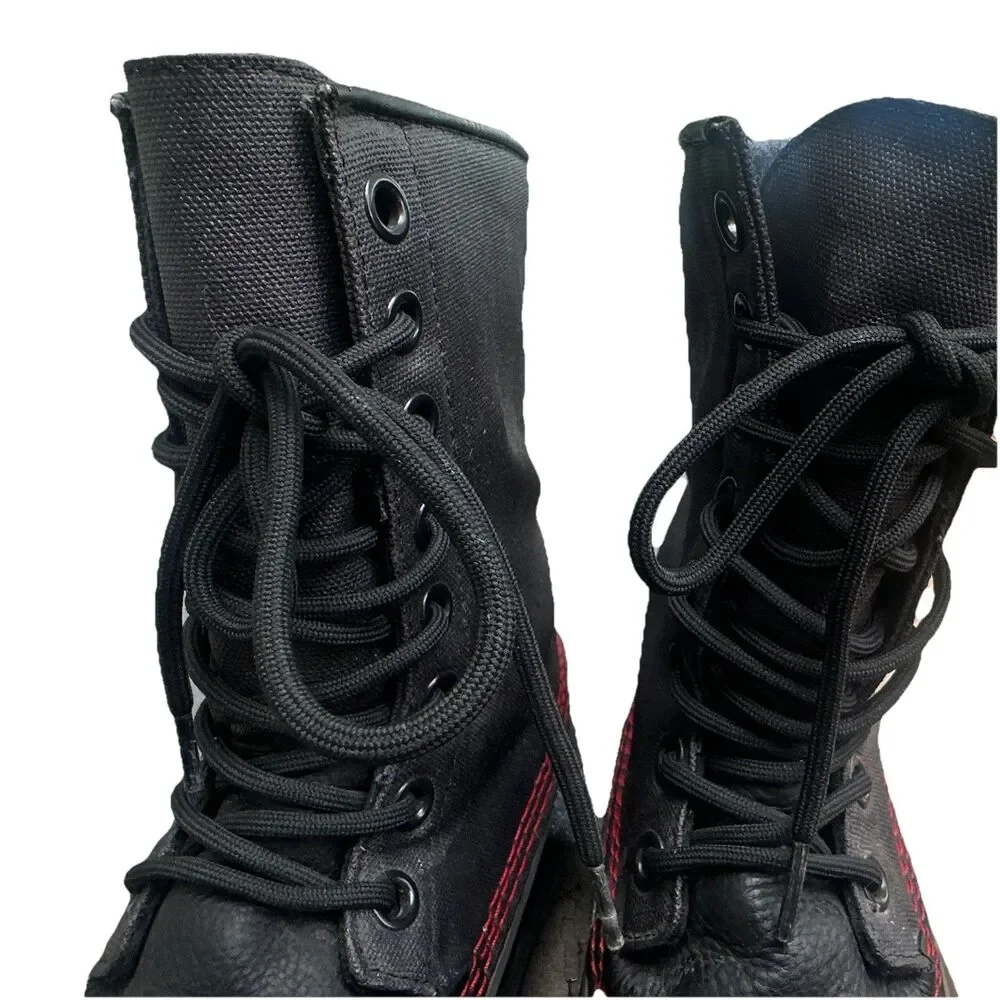 Sorel NM1560 Mens 12 Waterproof Winter Snow Boots Black Insulated Lace Up